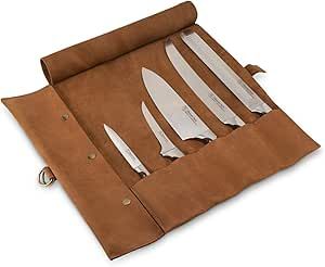 Hammer Stahl Barbecue Knife Roll Set - Includes Five Essential BBQ Knives - German Forged High Ca... | Amazon (US)