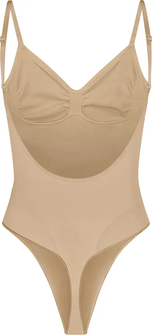 SKIMS Seamless Sculpt Low Back Thong Bodysuit | Nordstrom | Nordstrom