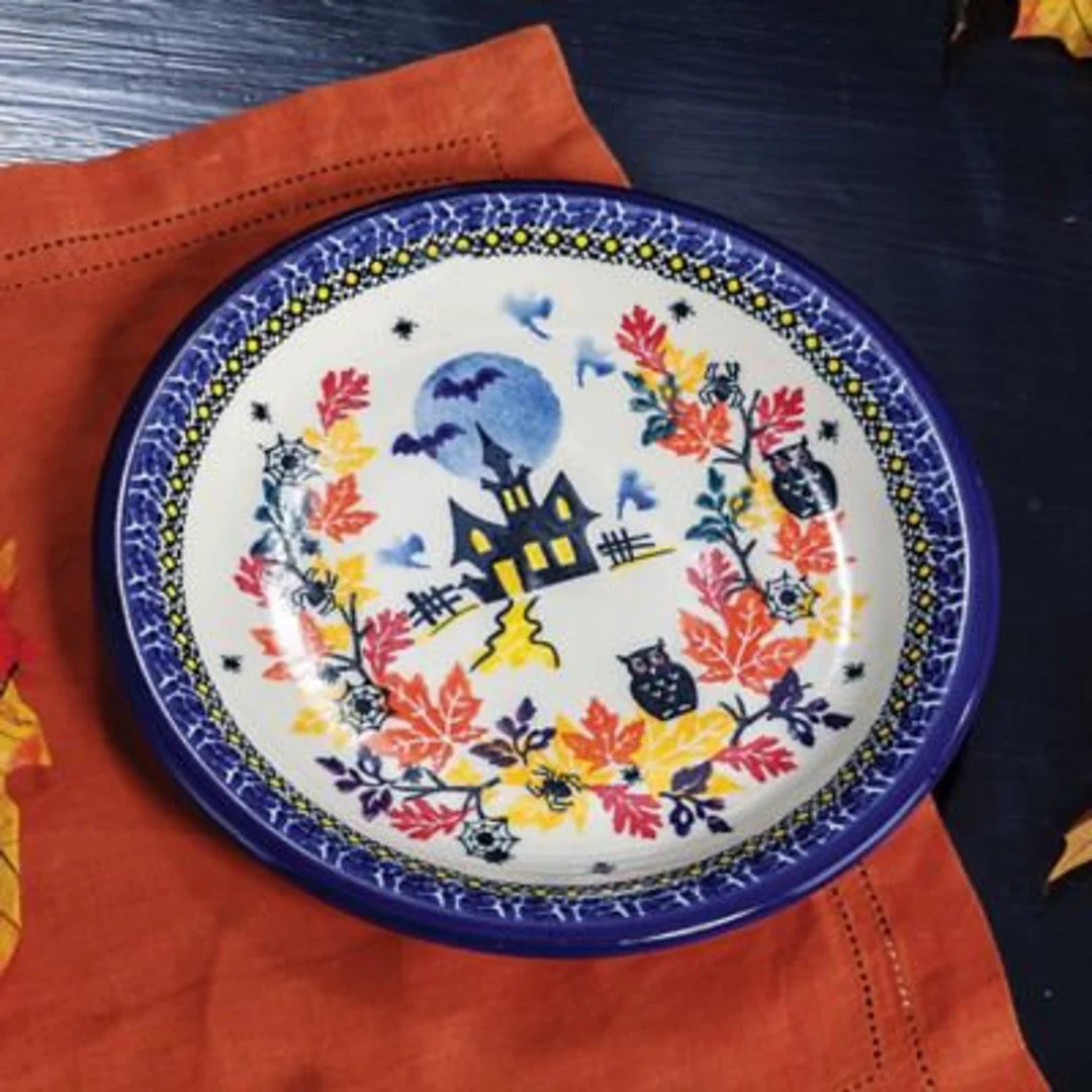 2022 Edition Halloween Polish Pottery Large Plate - Etsy | Etsy (US)