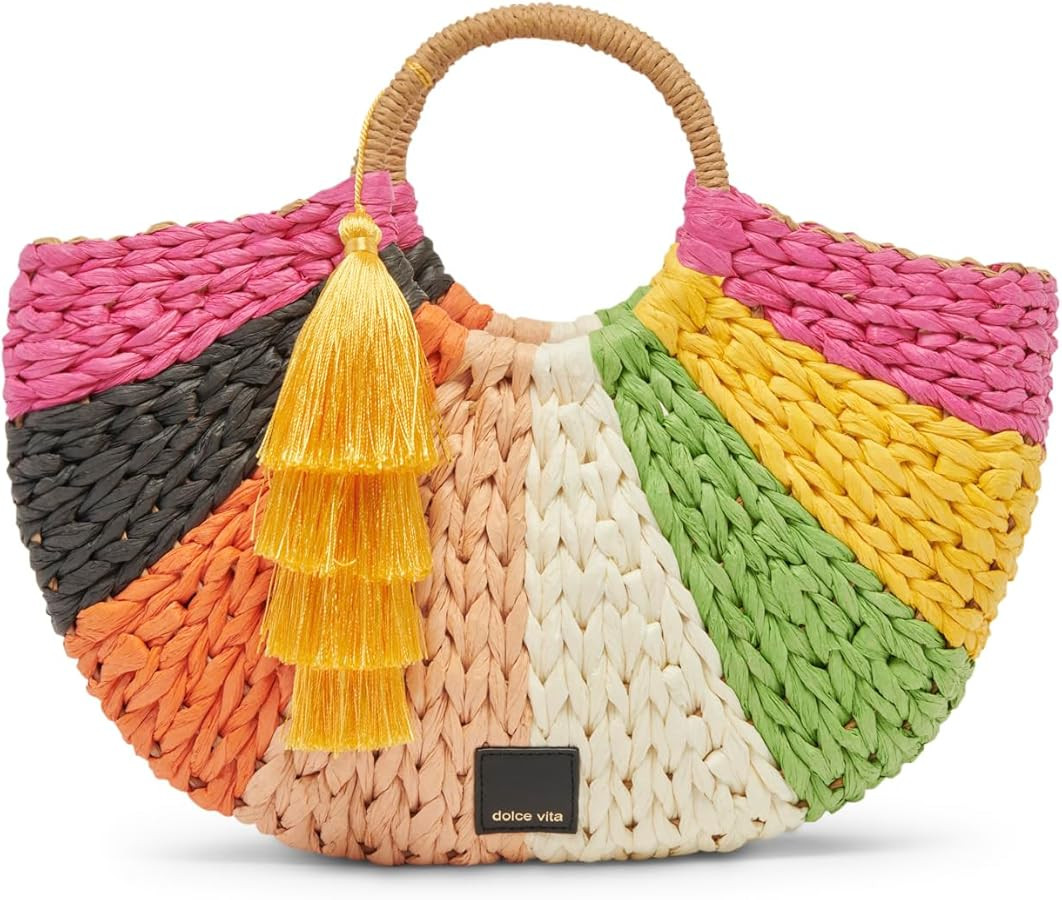 Dolce Vita Estelle Woven Satchel, Multi | Amazon (US)