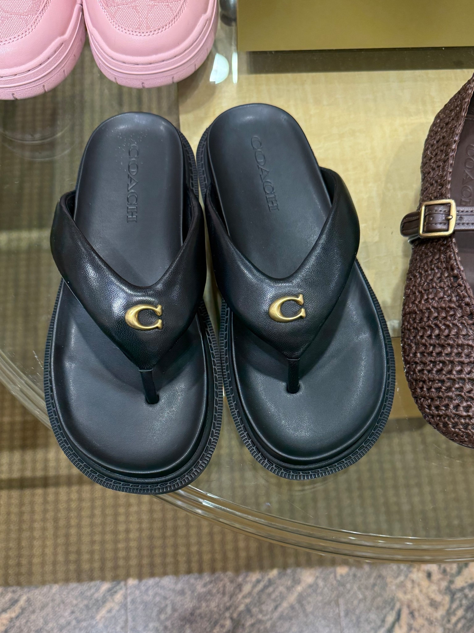 Coach Brynn thing sandal go up 1/2 a size 

#LTKdayinmylife