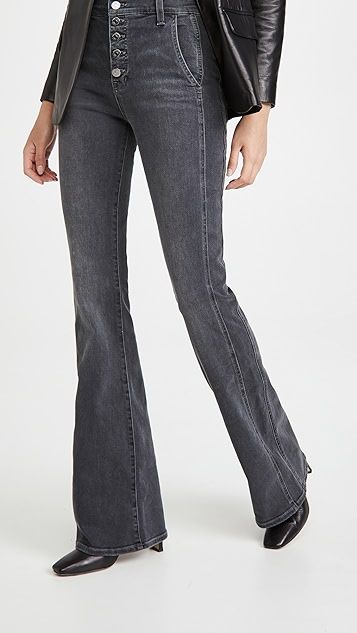 Beverly High Rise Skinny Flare Jeans | Shopbop