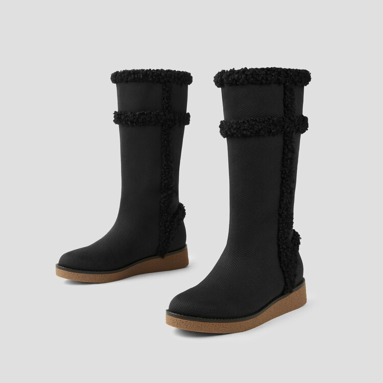 Faux Fur Boot | VIVAIA