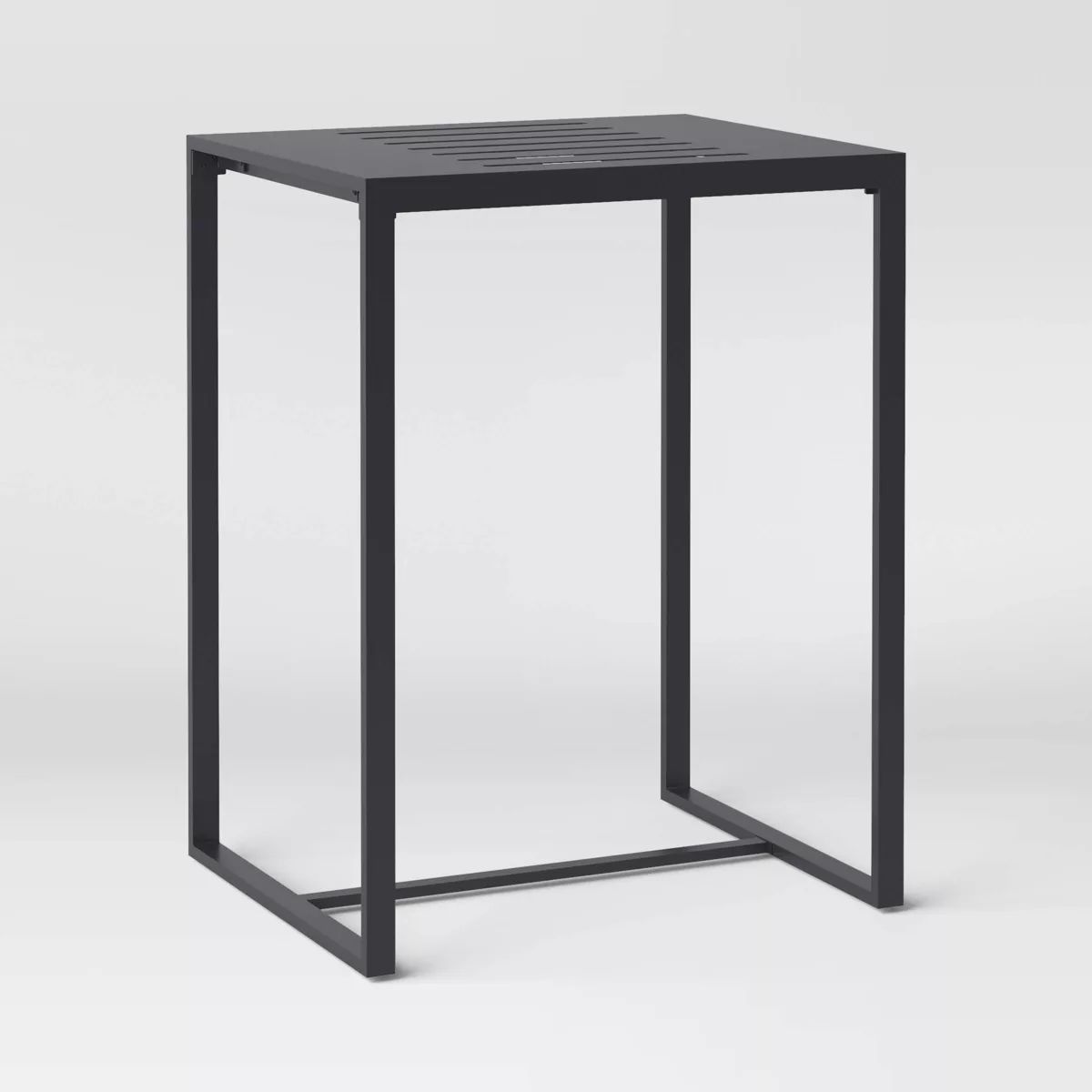 Henning Bar Height Rectangle Patio Table - Black - Threshold™ | Target