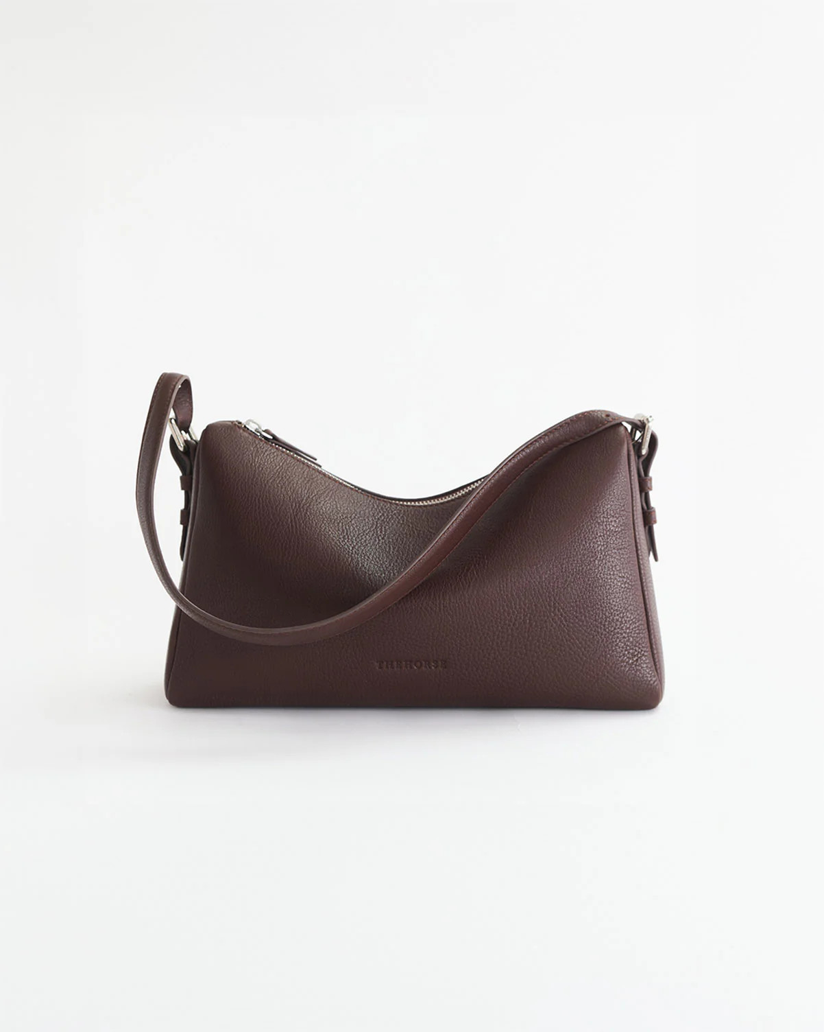 Mini Lottie shoulder bag in coffee leather | The Horse (US, AU, UK, NZ)