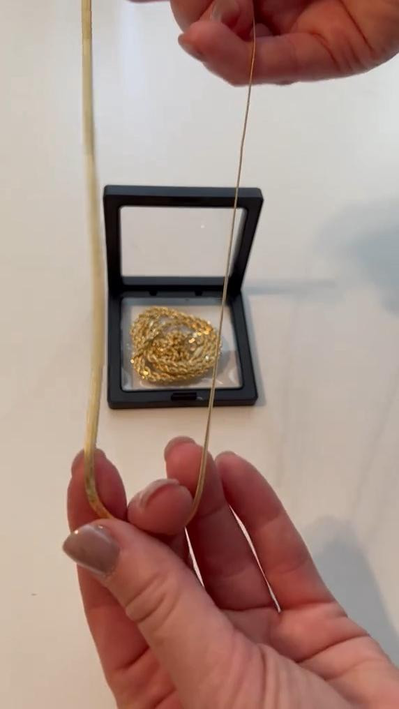 Gold layering necklaces, dainty, thin, various sizes. #jewelry #necklace #goldjewelry #layeringnecklaces #amazonfinds

#LTKGiftGuide #LTKFindsUnder50 #LTKOver40