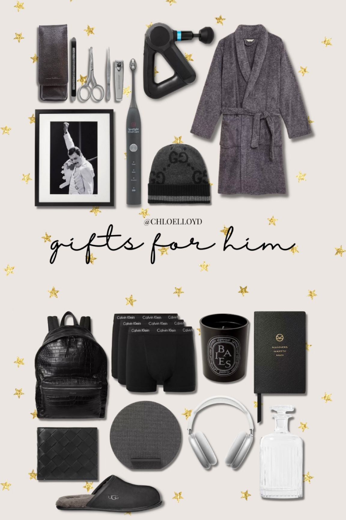 Christmas gift guide for him

#LTKCyberweek #LTKGiftGuide #LTKHoliday
