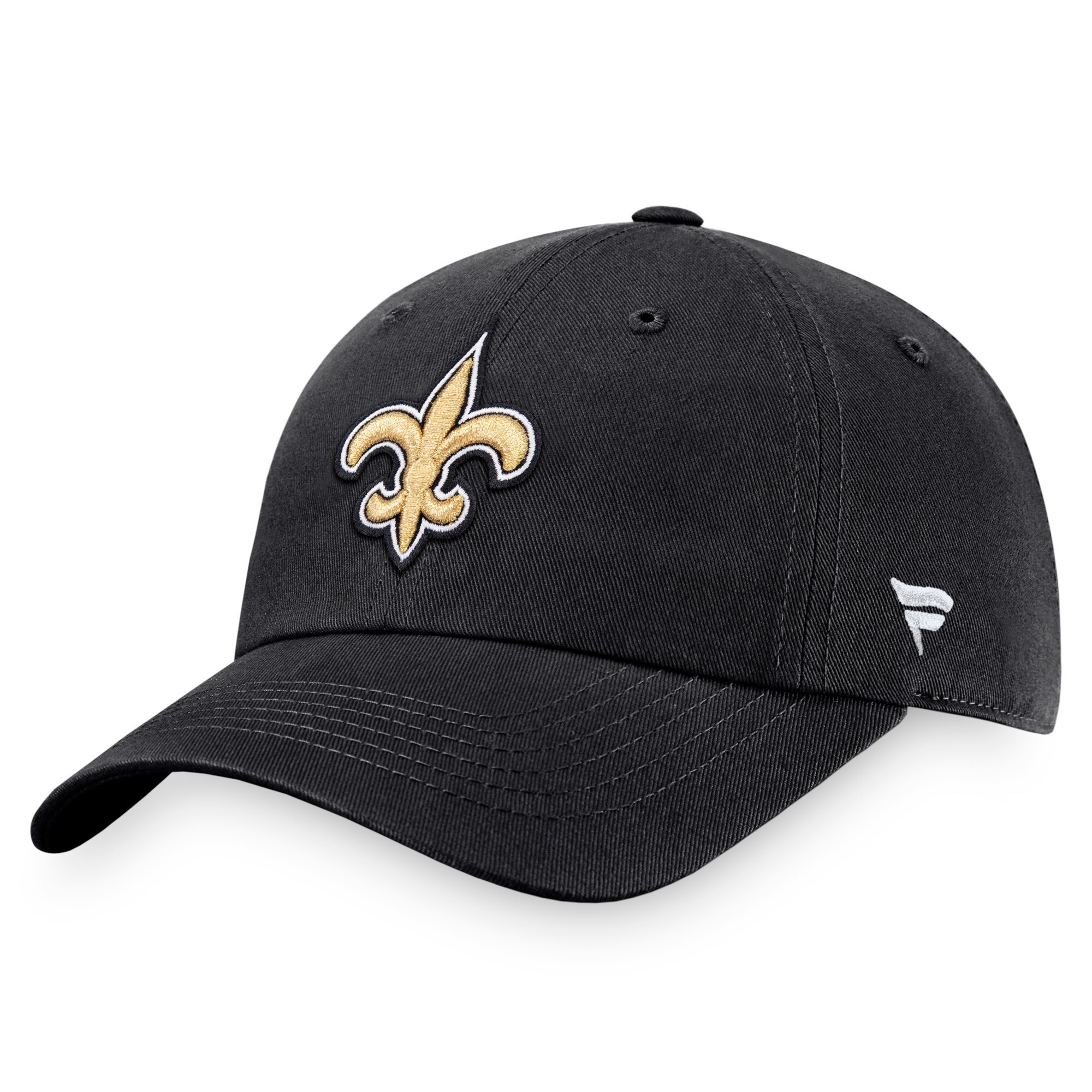 Men's New Orleans Saints Fanatics Branded Black Fundamental Adjustable Hat | NFL Shop