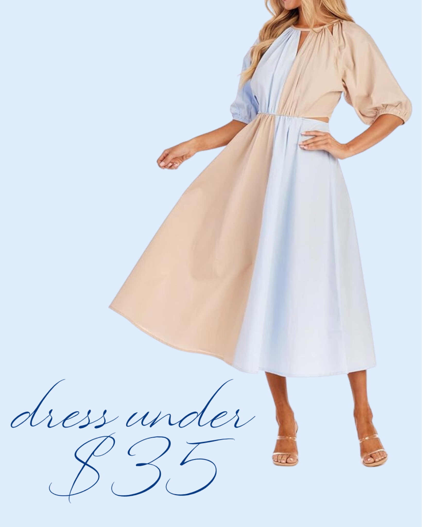 Women’s dress | spring style | summer style | Amazon fashion | Amazon finds | block color dress | pink | blue | pastels | church dress | Easter dress | trendy | stylish | cutout dress | cotton | puff sleeve | midi dress | maxi dress

#LTKbeauty #LTKstyletip #LTKSpringSale