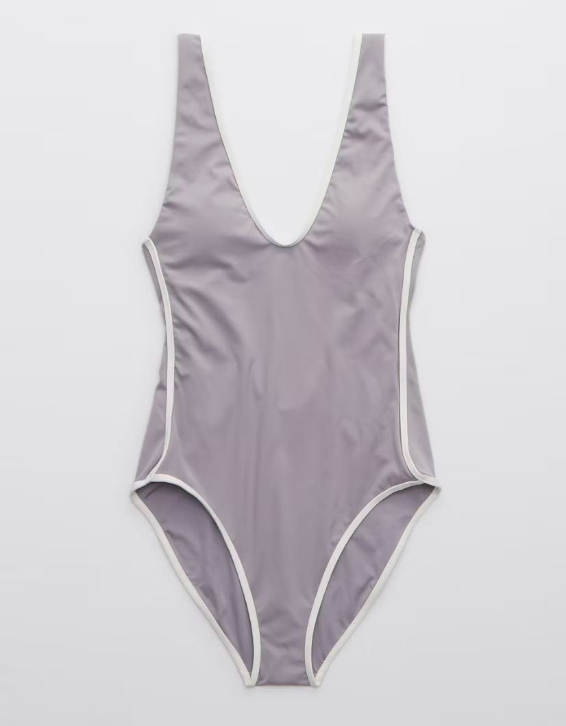 OFFLINE Real Me Scoop One Piece Swimsuit | American Eagle Outfitters (US & CA)