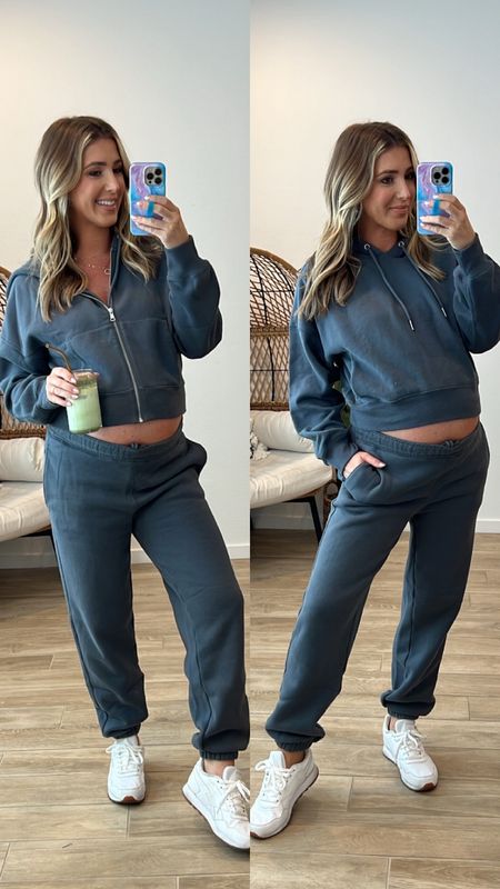 Love these causal sweater and zip sets!! Abercrombie sale is 20% off. This cozy fleece lined sweatpants and pullover hoodie set are SO comfy. I sized up in both to a small (they’re not maternity - if you’re not pregnant, go with your true size). Comes in other colors! White reebok sneakers are an amazon find and run true to size. 


Abercrombie Fall fashion Fall casual outfits Casual fit Joggers

#LTKSale #LTKfindsunder100 #LTKbump