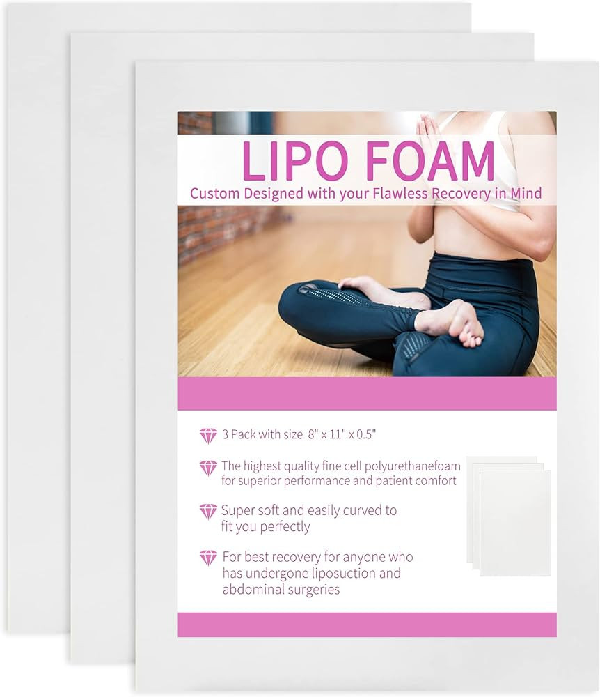 Birllaid Lipo Foam Pads, Bbl Foam Boards,Help Out When Using Ab Board Compression Garments Tummy ... | Amazon (US)