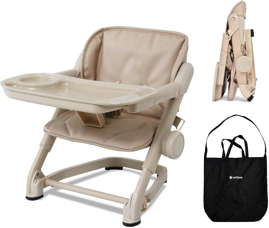 Feed Me 3-in-1 Travel High Chair Booster Seat for Infants and Toddlers - Transitional, Compact & ... | Amazon (US)