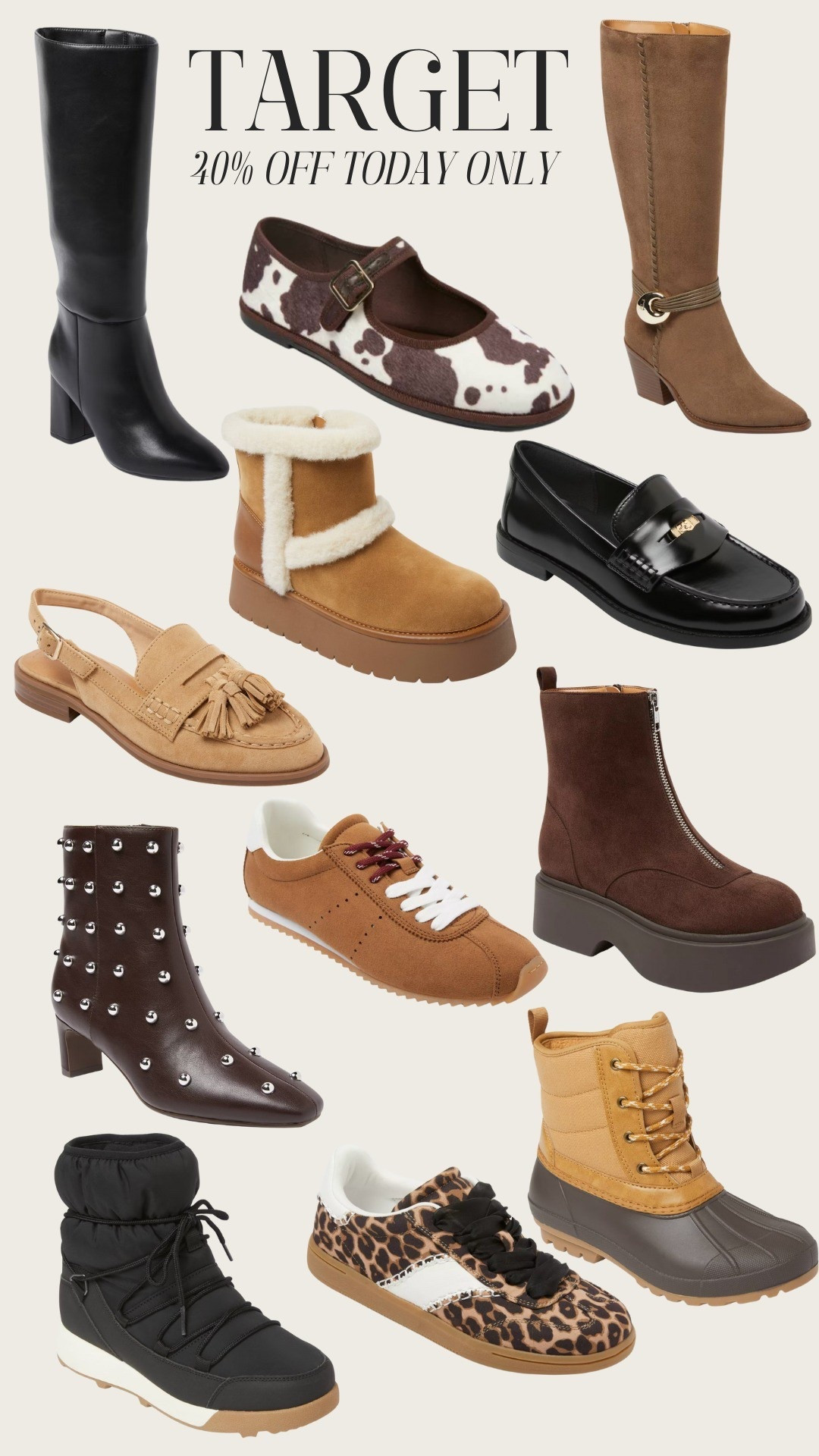 40% off all shoes TODAY ONLY😍

#LTKShoeCrush #LTKSaleAlert #LTKFindsUnder50