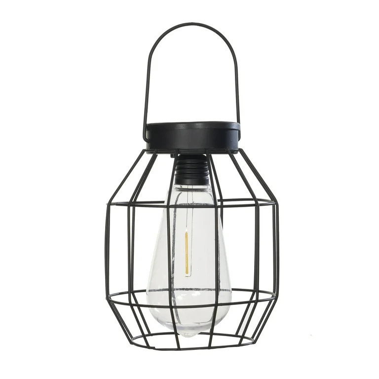 Better Homes & Gardens Energy Efficient LED Black Outdoor Pendant Light | Walmart (US)