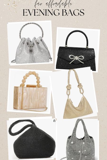 Fav affordable event and evening bags. Perfect for wedding season! 

#LTKfindsunder100 #LTKitbag #LTKfindsunder50
