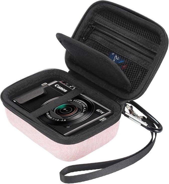 Camera Case For Canon G7x Mark ii/G7x Mark iii,EVA hard material to prevent falling,Mesh bag can ... | Amazon (US)