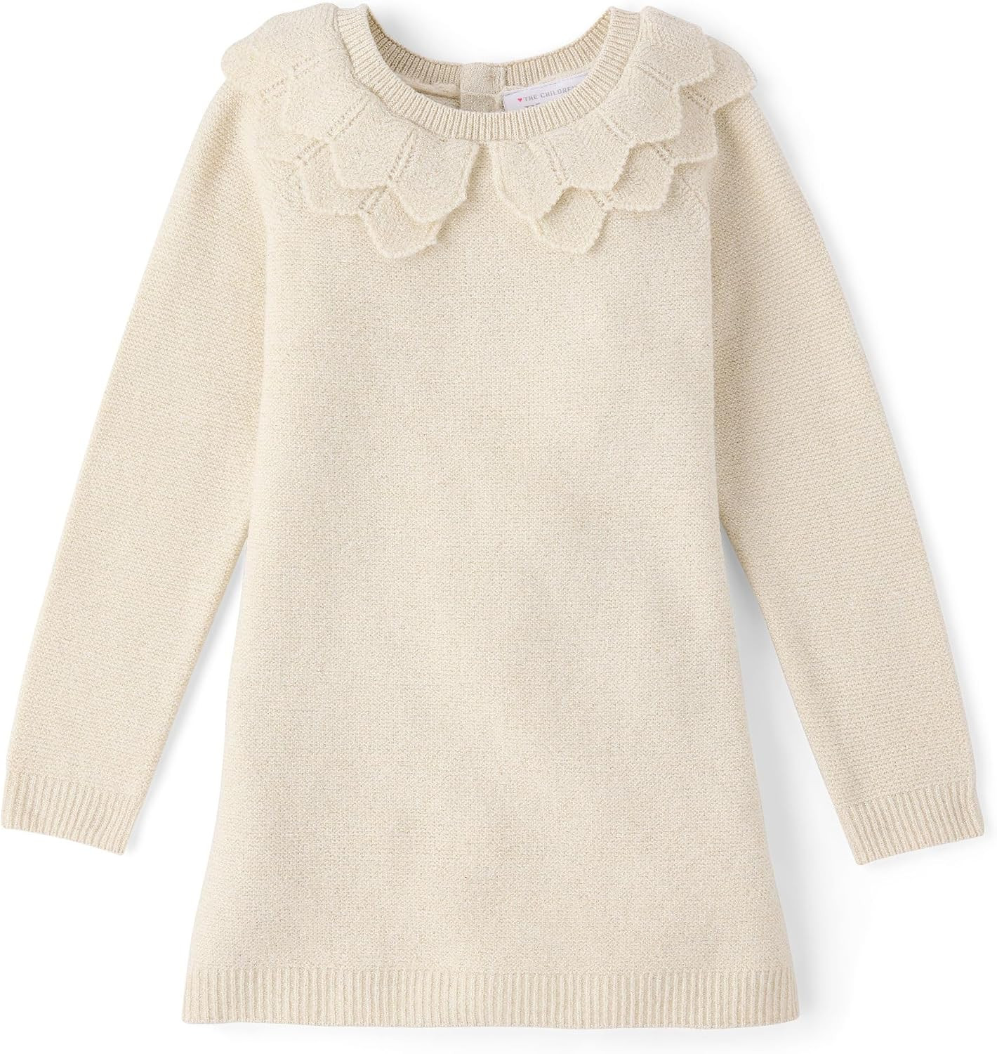 The Children's Place Baby and Toddler Girls' Long Sleeve Sweater Dress | Amazon (US)