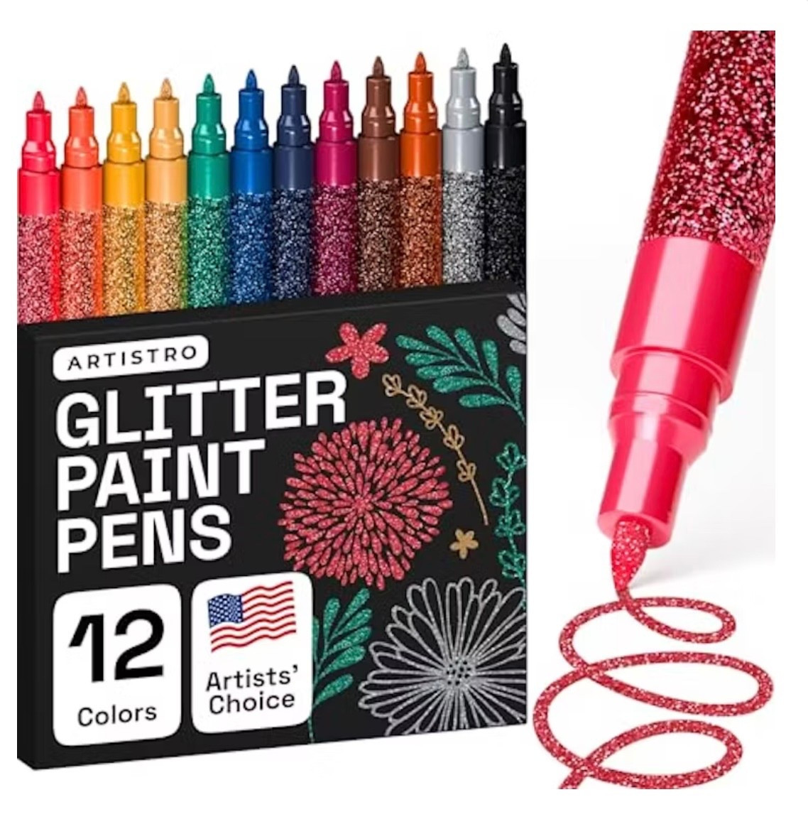 Fun glitter paint pens for all occasions 🎨 🖊️ 
Great stocking stuffer 🧦 

#LTKGiftGuide #LTKHome #LTKHoliday