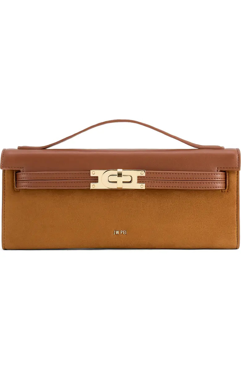 Bria Faux Suede Top Handle Bag | Nordstrom