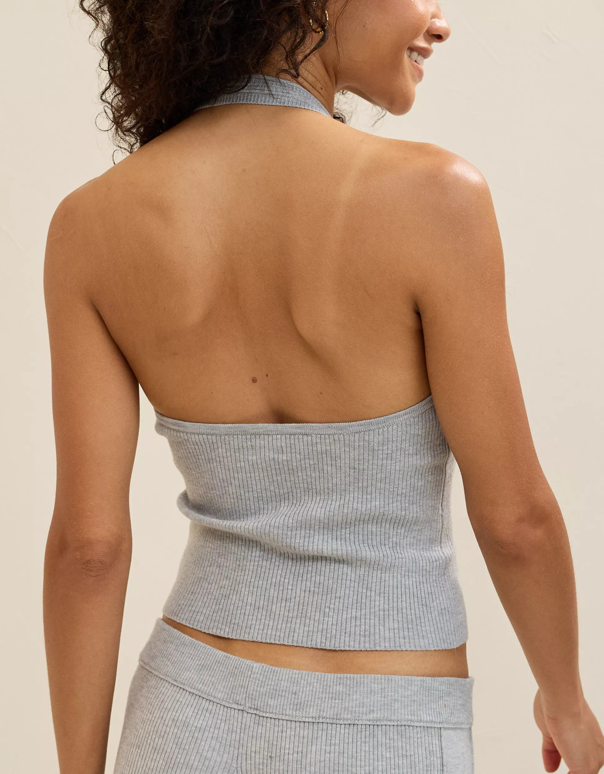 Aerie Sweater Halter Tank Top | Aerie
