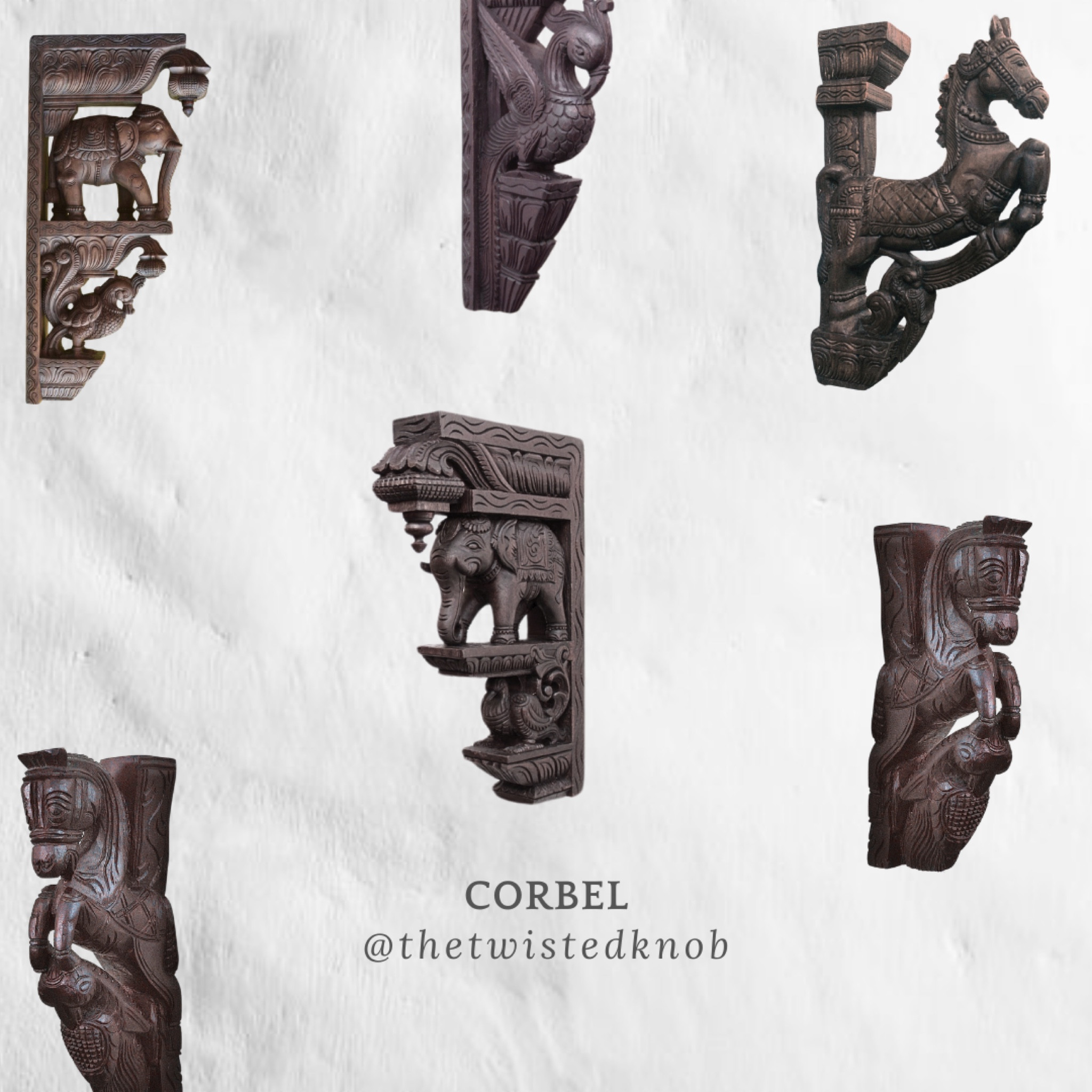 In both traditional and modern settings, the timeless elegance of these intricately carved corbels effortlessly blends in, contributing character and personality to any space. Can’t stop admiring the beautiful detailed wood work!! 🤌🏻

#LTKhome