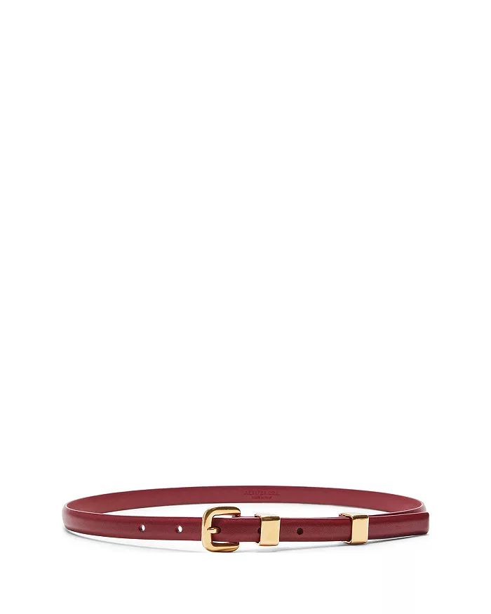 Women's Skinny Leather Belt | Bloomingdale's (US)