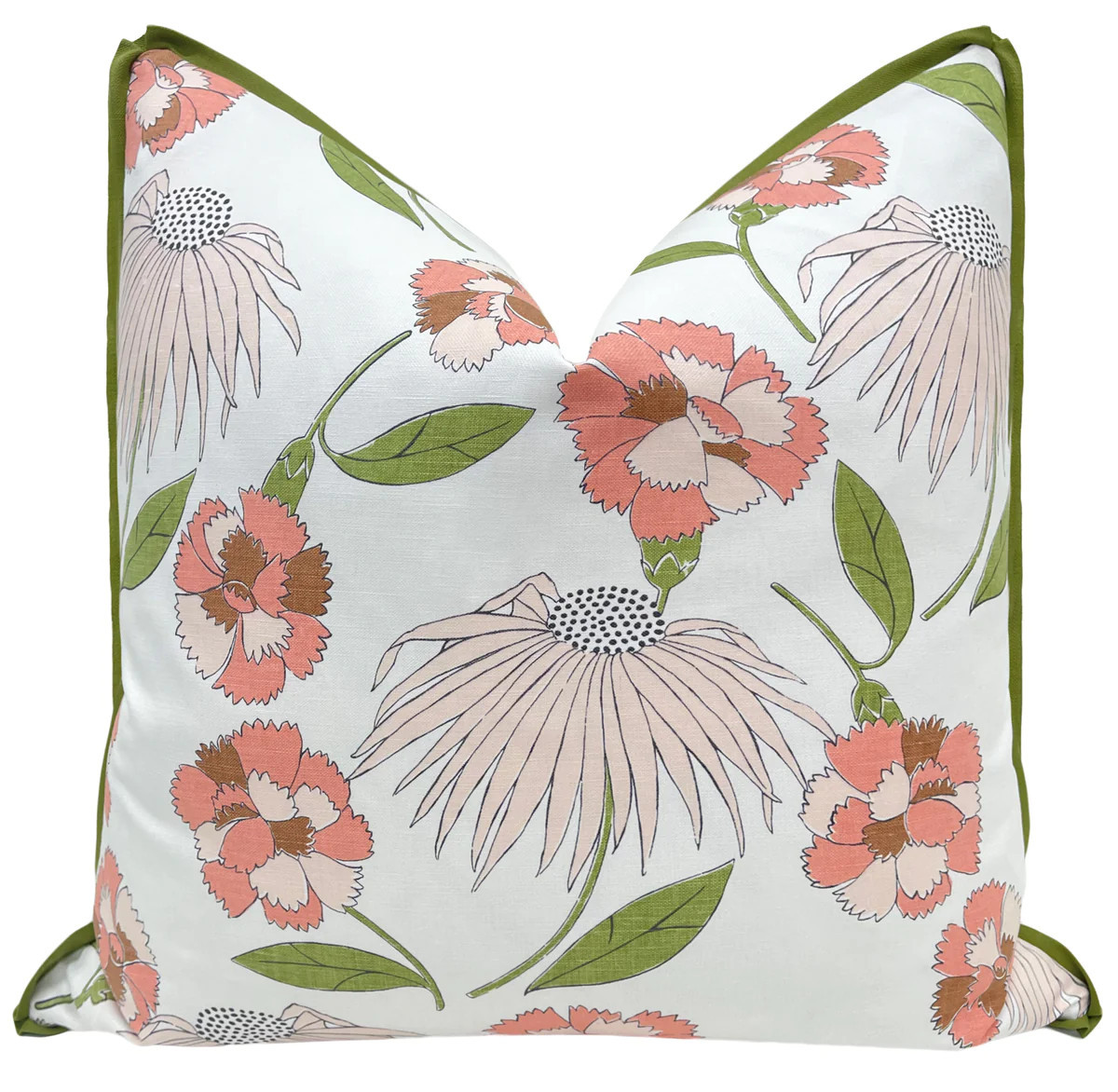 OCS X LDC | SCHUMACHER : BOUQUET TOSS // FAWN + CLASSIC LINEN // OLIVE | LITTLE DESIGN COMPANY