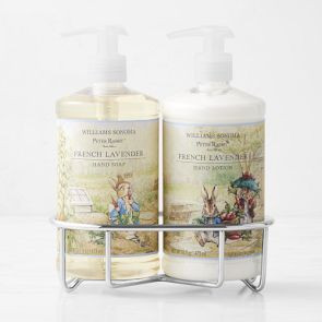 Peter Rabbit™ French Lavender Hand Soap & Lotion 3-Piece Set | Williams-Sonoma