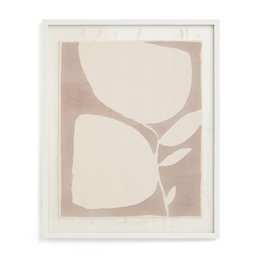 "Urban Garden II" Framed Textile Art by Minted for West Elm | West Elm (US)
