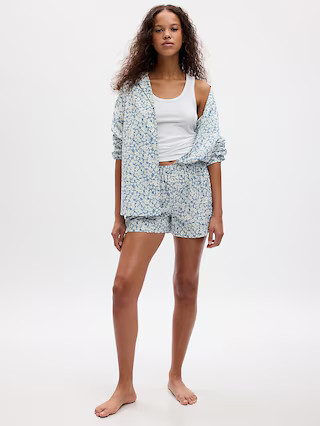 Poplin PJ Shorts | Gap (CA)