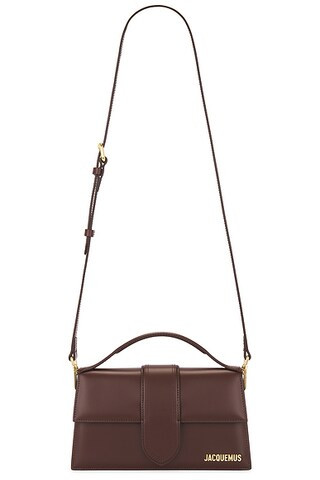 JACQUEMUS Le Grand Bambino Bag in Brown | FWRD | FWRD 