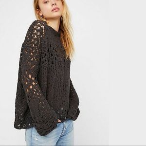 FREE PEOPLE Traveling Lace Sweater. FP. NWT | Poshmark