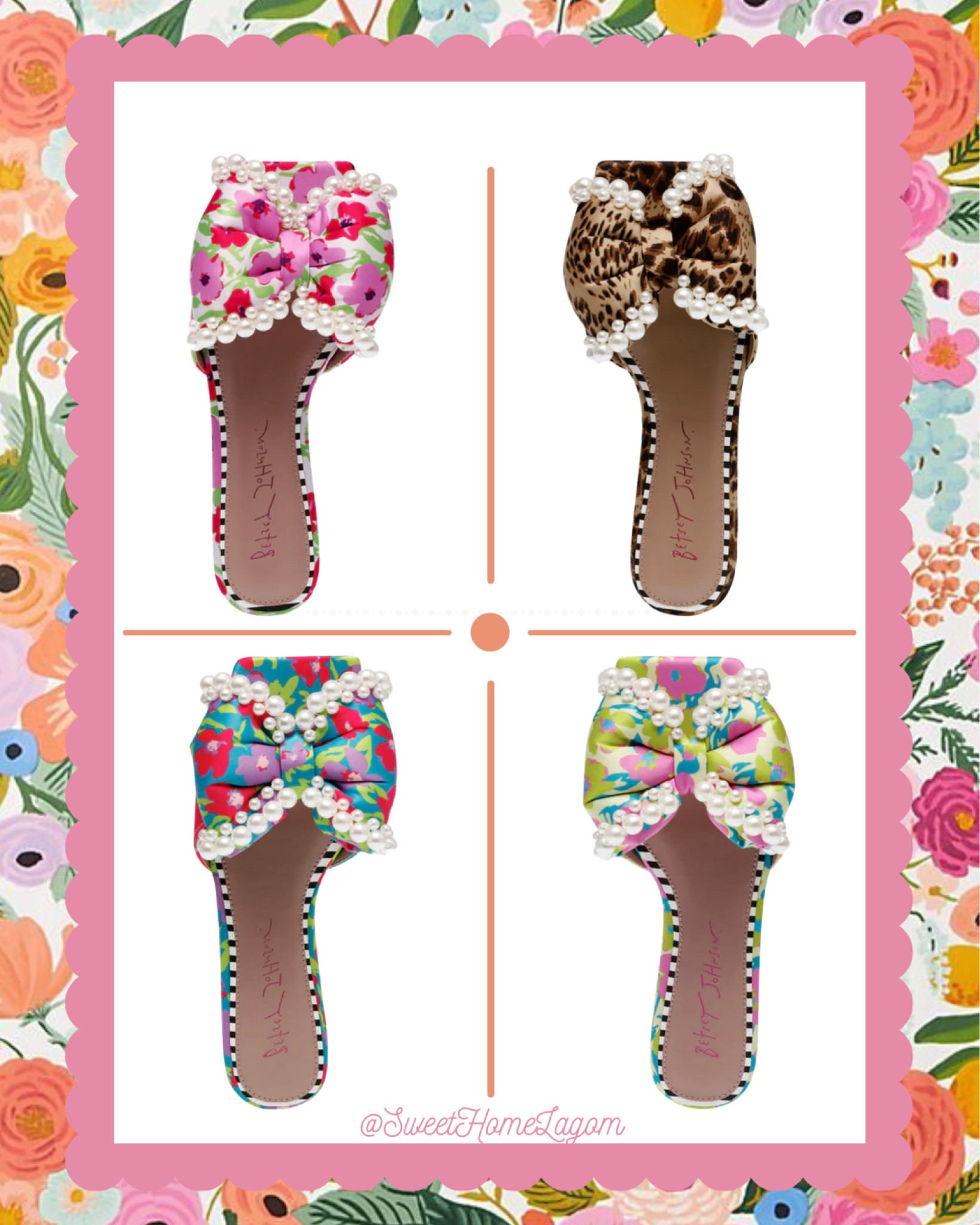 Maximalism meet fashion. I love the pearl details on these adorable sandals!

#LTKfindsunder100 #LTKstyletip #LTKshoecrush