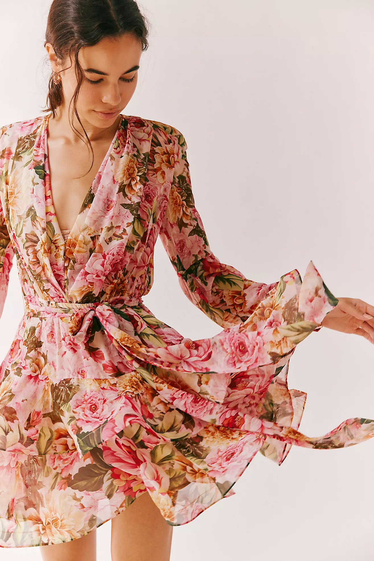 Bronx and Banco Bedouin Floral Mini Dress | Free People (Global - UK&FR Excluded)