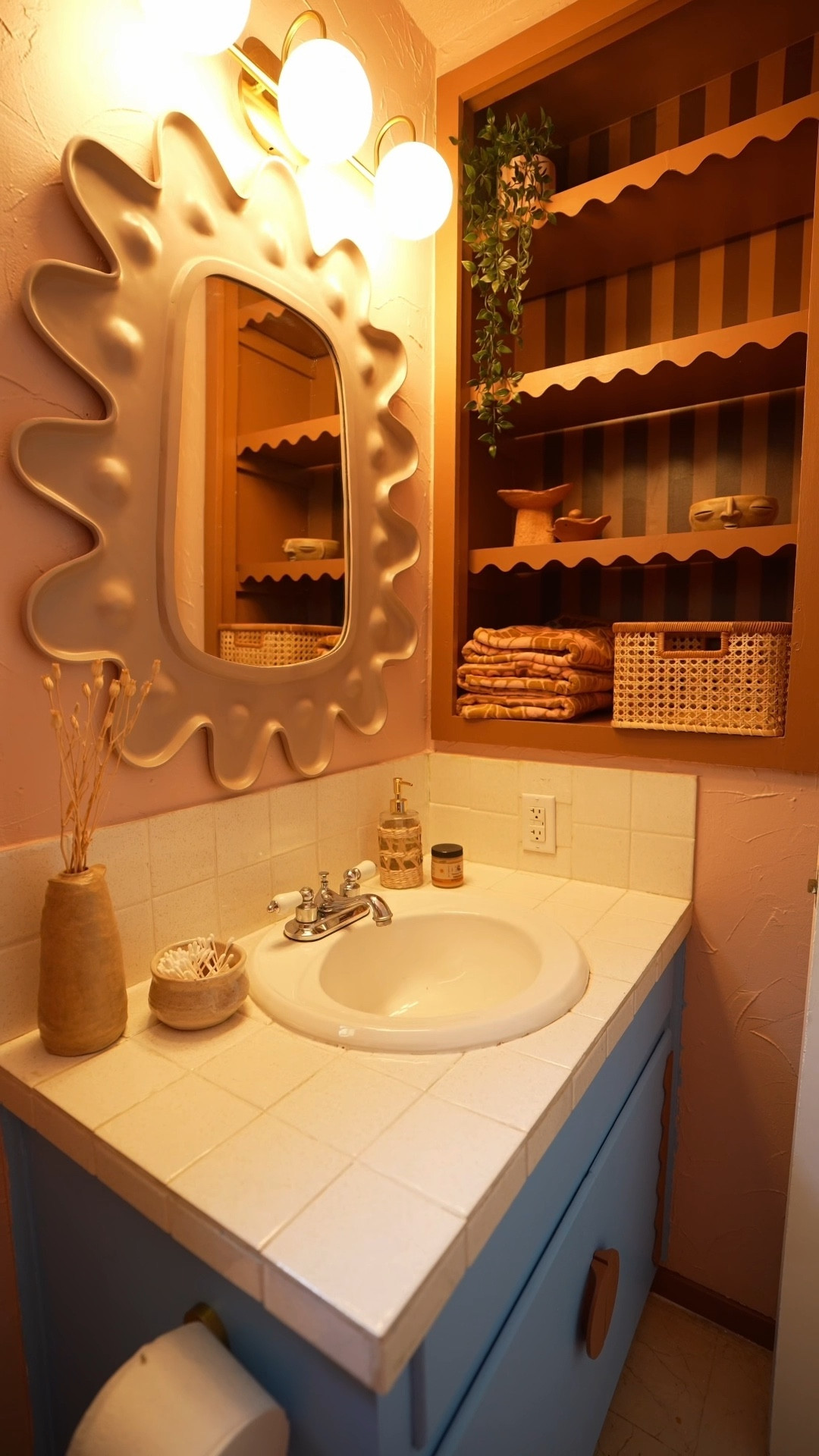 DIY bathroom update. Linked pretty much everything I used here 😀

#LTKHome #LTKFindsUnder100 #LTKSummerEdit