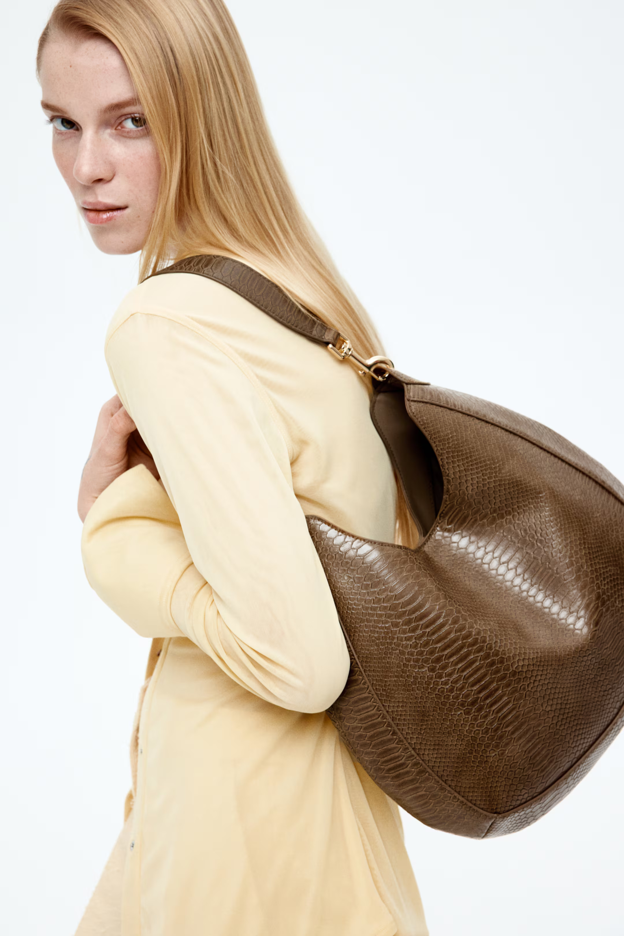 Shoulder bag - Brown - Ladies | H&M GB | H&M (UK, MY, IN, SG, PH, TW, HK)