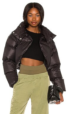 Toast Society Elara Bolero Puffer Jacket in Black from Revolve.com | Revolve Clothing (Global)