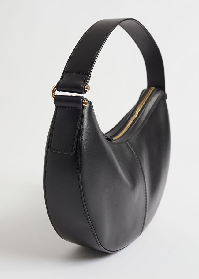 Small Rounded Leather Handbag | & Other Stories (EU + UK)