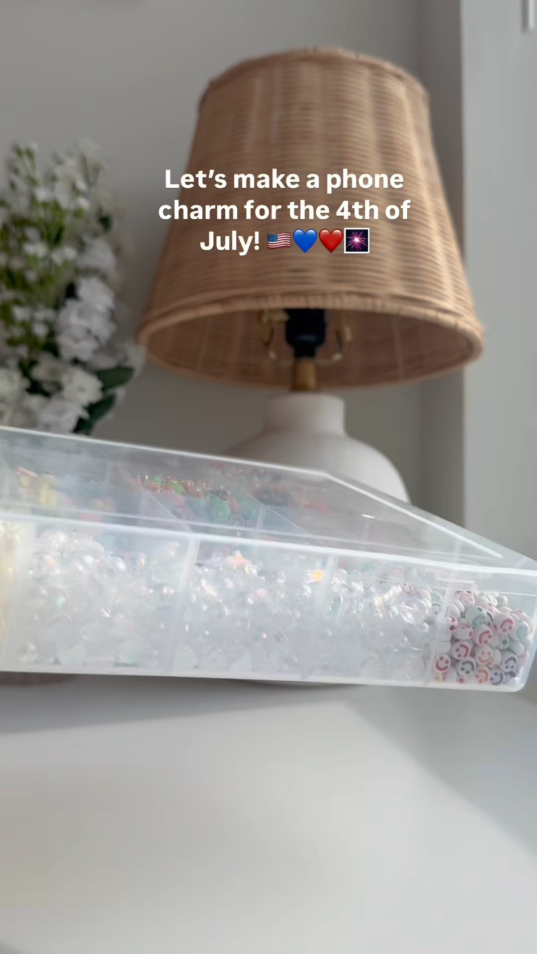 Containers + beads I used 