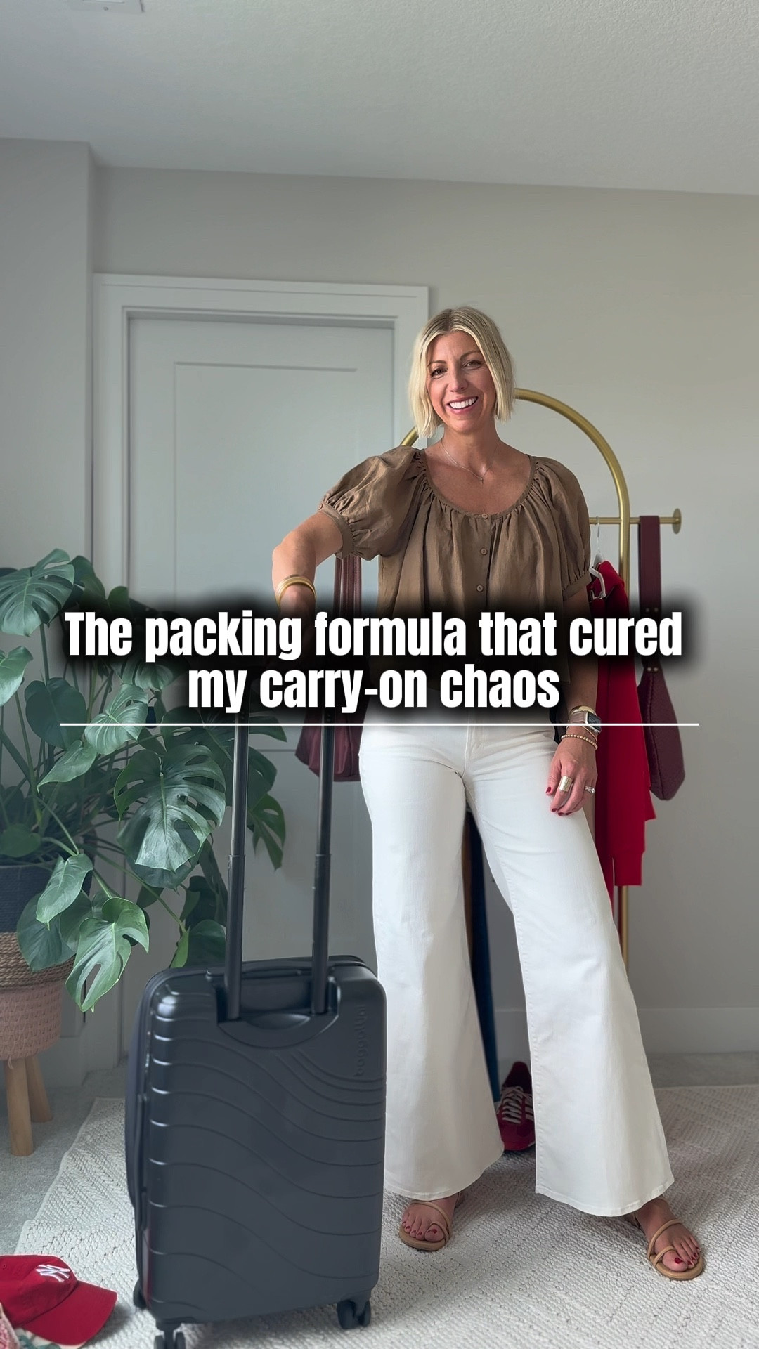 Overpacking isn’t a sign you’re unprepared—it’s a sign no one ever taught you how to pack strategically for the life you want to live.

You’re the woman who wants to feel polished, effortless, and confident—whether you’re strolling cobblestone streets, sipping wine on a patio, or running through an airport terminal. But packing? It’s become a source of stress, not style. You keep thinking you need more—more options, more outfits, more “just in case” pieces… when really, you need a better formula.

That’s exactly why I created my intentional travel wardrobe formula: 5 tops, 4-5 bottoms, 3 shoes, 2 layers, 2 matching sets, plus accessories that elevate every outfit without adding bulk. And yes, I’ll show you how to make a swimsuit double as a bodysuit.

#LTKOver40 #LTKFindsUnder100 #LTKTravel