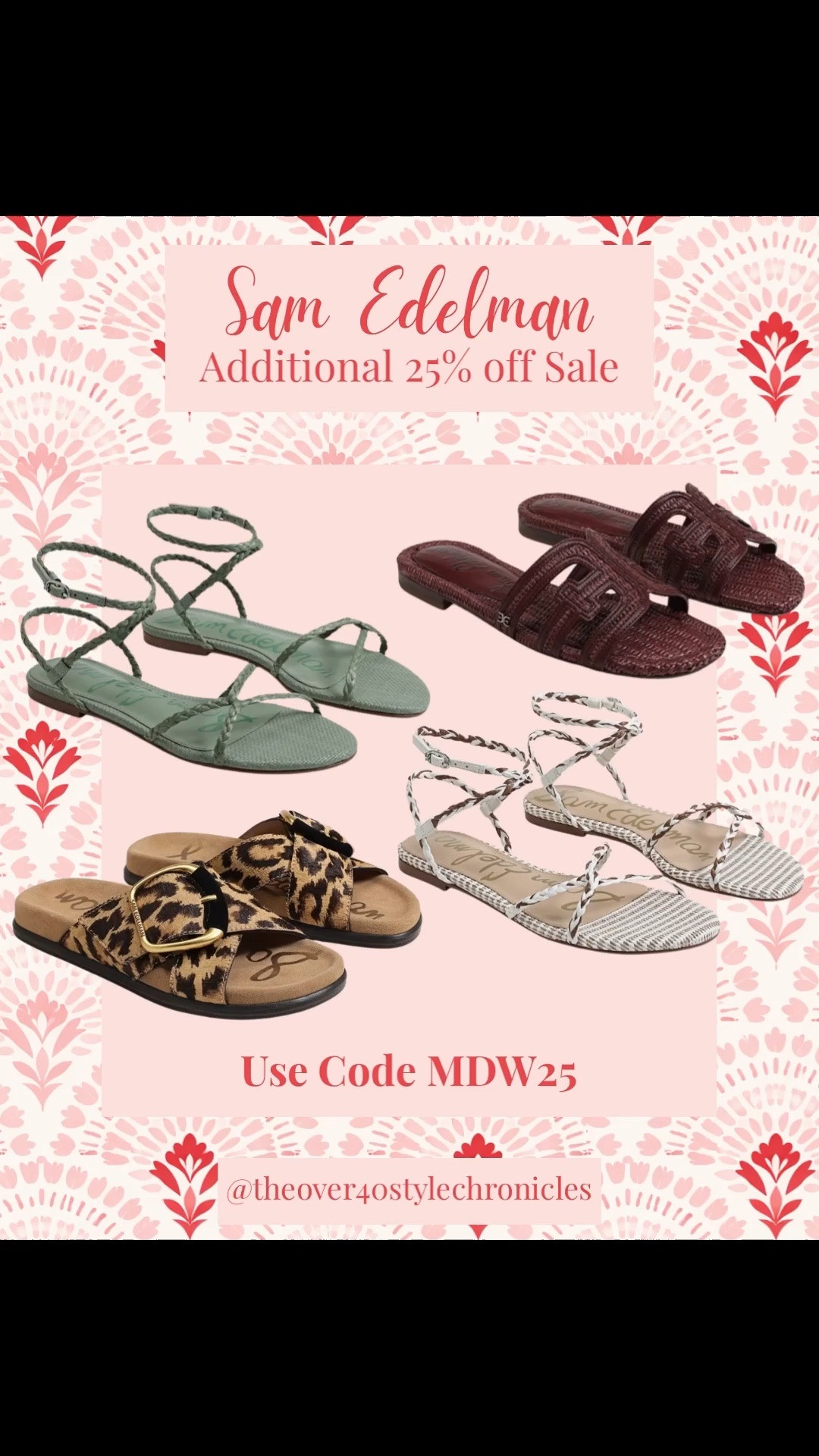 @samedelman Memorial Day Sale • Additional 25% off Sale Styles with code MDW25

Sam Edelman sandals, designer inspired sandals, braided sandals, strappy flat sandals, lace up sandals, woven sandals, leopard print sandals, raffia sandals, neutral summer sandals, resort wear sandals, chic summer shoes, vacation sandals, classic summer style, elevated casual outfits, summer capsule wardrobe, over 40 style, polished summer outfits, spring summer fashion, coastal grandmother style, European summer style, comfortable flat sandals, everyday sandals, luxe look for less, summer shoe trends, Amazon sandal alternatives, casual chic style, preppy summer outfits, timeless style, women’s summer fashion, vacation outfit ideas

#LTKSeasonal #LTKSaleAlert