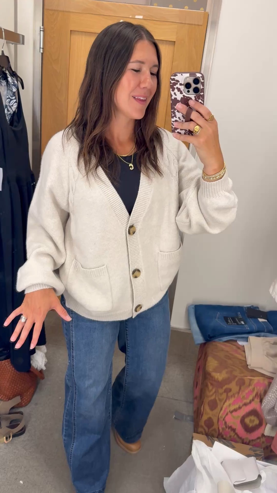 Nordstrom anniversary sale - best jeans in the sale! Extra high rise and the “a solution” technology is amazing. Jeans size 6 (could size down to 4 - so stretchy!), small in cardigan.

NSALE, Nordstrom sale, fall fashionn

#LTKSaleAlert #LTKFindsUnder100 #LTKSeasonal