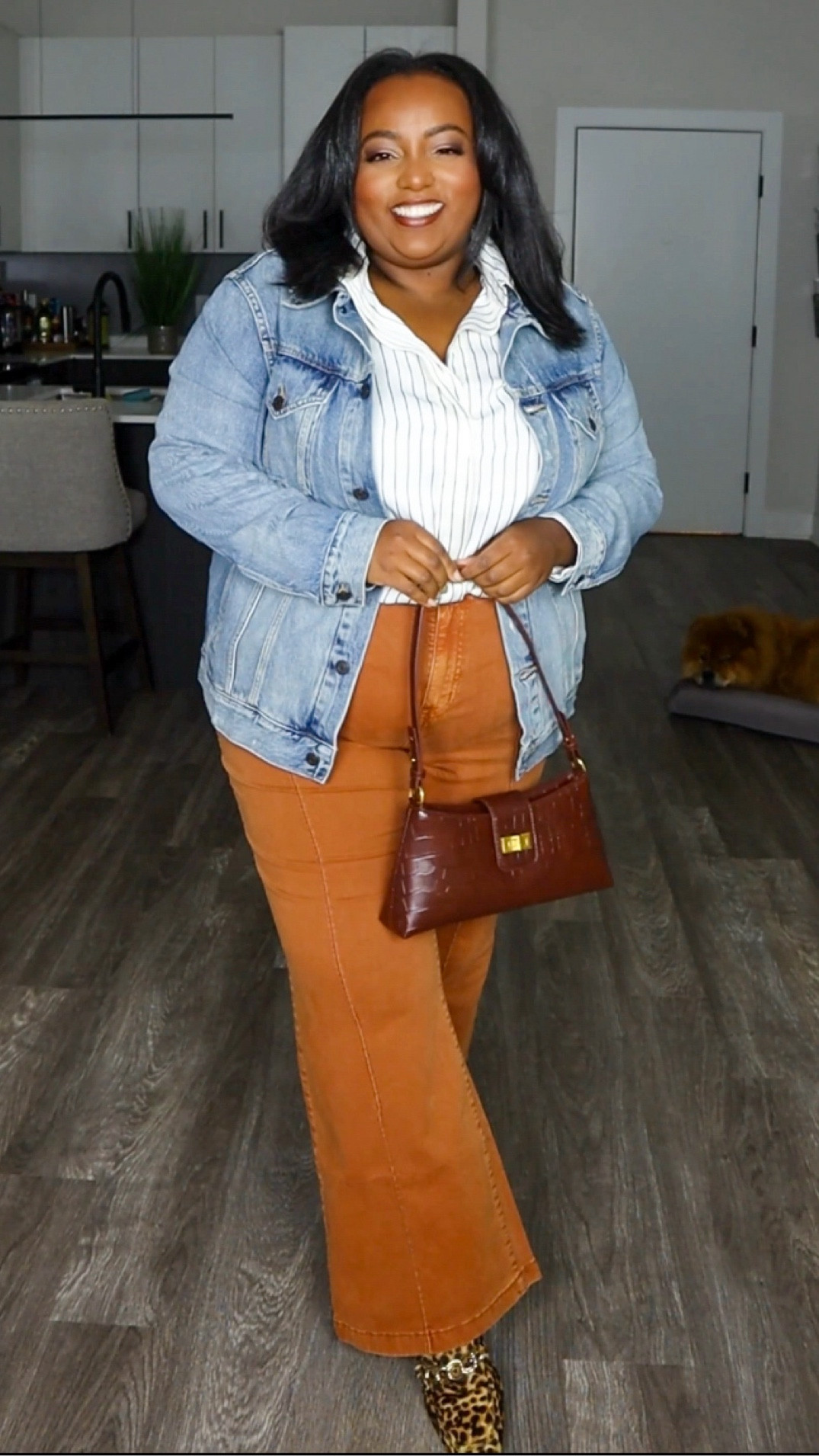 Cute and Casual Fall Outfit - Plus Size Fall Outfit - Denim Jacket for Fall - Non Denim Pants - Workwear for Fall - Fall Outfit Ideas

#LTKPlusSize #LTKSeasonal #LTKStyleTip