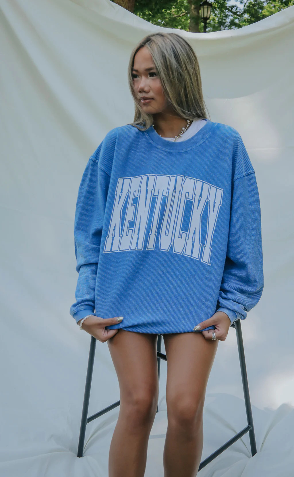 charlie southern: kentucky collegiate corded sweatshirt - 2023 | RIFFRAFF