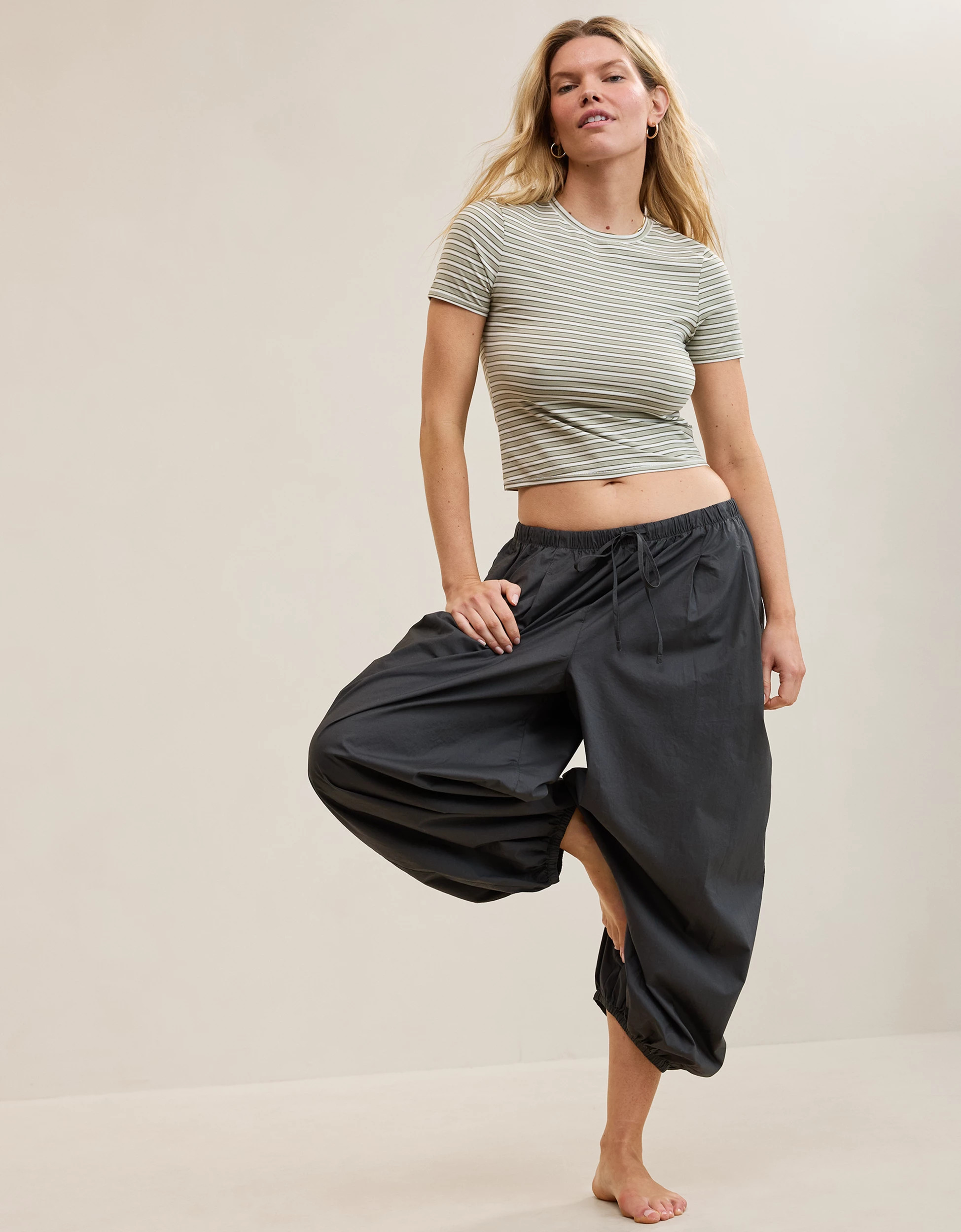 Aerie Woven Balloon Pant | Aerie
