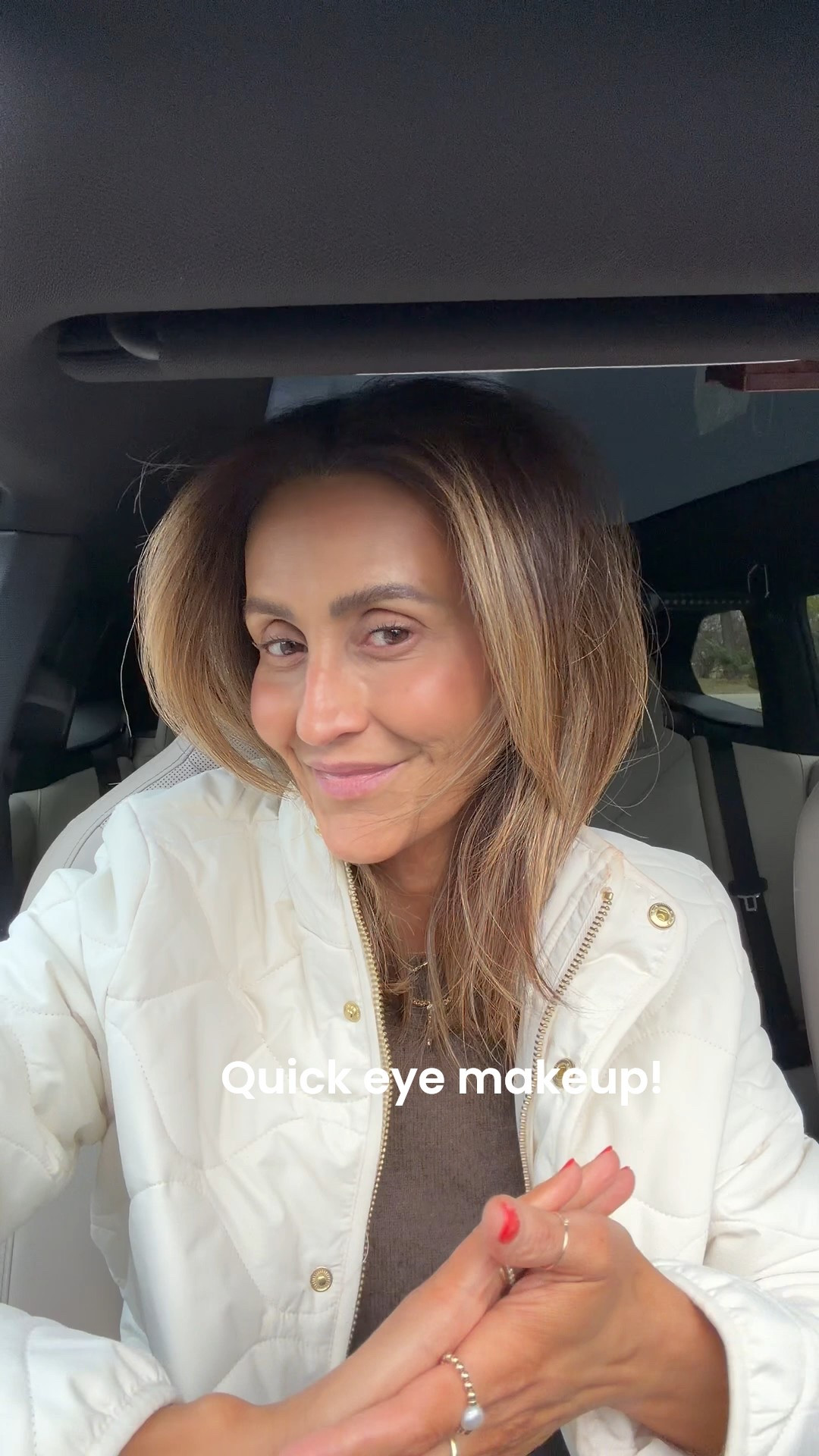 My two minute daily eye makeup! 
Liquid eyeshadow shade 22 and 36
Dior eyeliner in brown 
Candy glaze lip 44B 

#LTKgrwm #LTKBeauty #LTKOver40