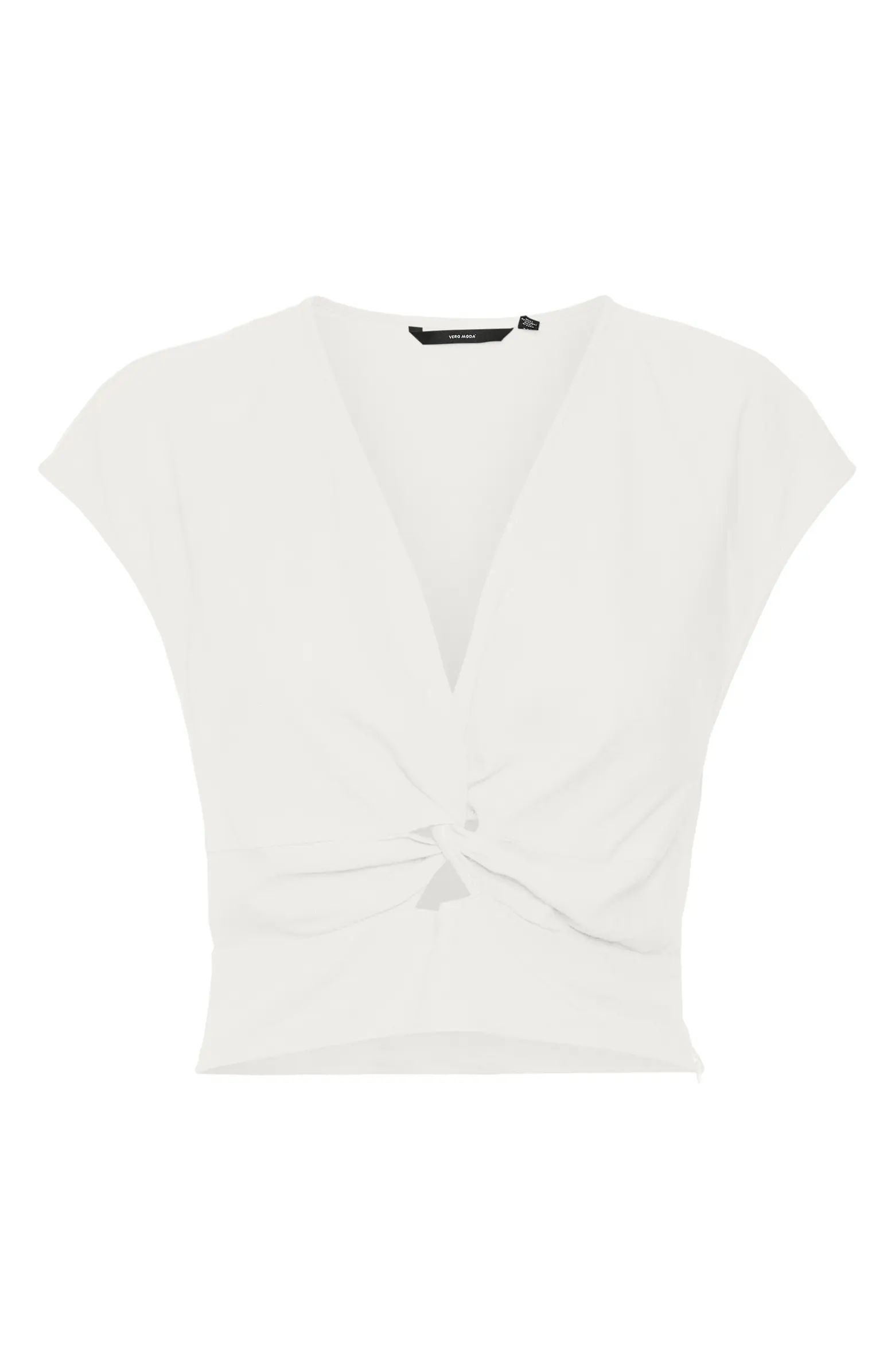 VERO MODA Jesmilo Wrap Crop Top | Nordstrom | Nordstrom