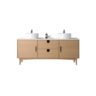 Antonina 72.05" Double Bathroom Vanity Set | Wayfair North America