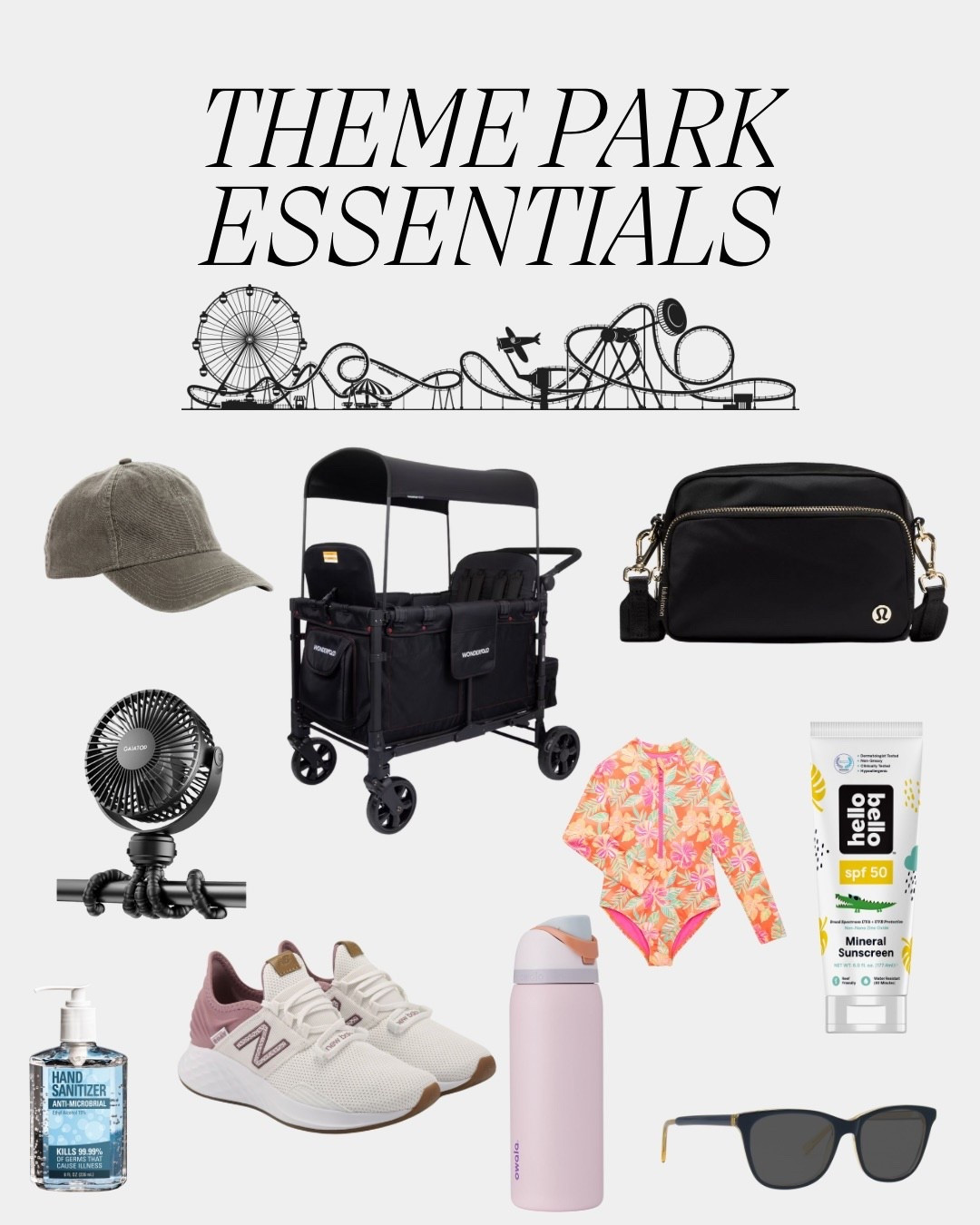 Headed to a theme park? Here are some of our family essentials! 

#LTKTravel #LTKFamily #LTKKids